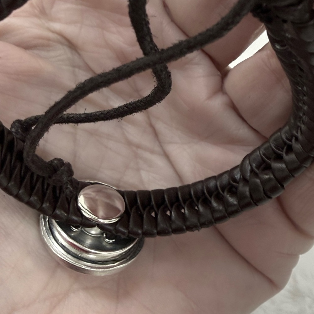 Gucci upcycled Brown Woven Bracelet - Picture 3 of 4